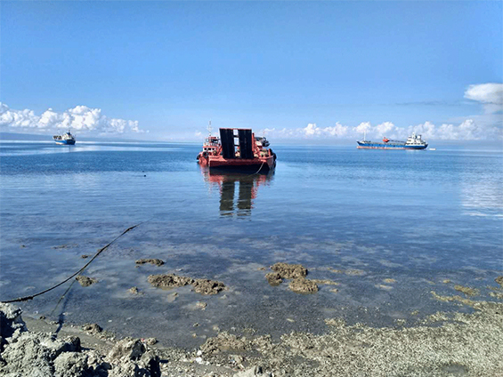 菲律賓Iligan 20MW [Net] Steam Turbine Genset Project海上取排水管線工程項目首批（pī）人員到達施工現場進（jìn）行準備工作