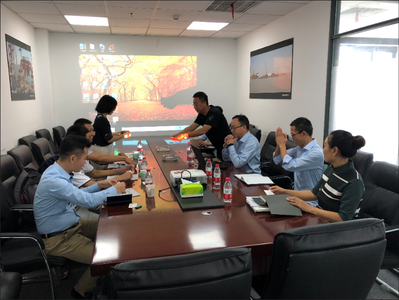 恒大集團項目考察組對我司進行項目考（kǎo）察