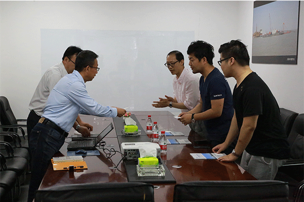 我司與日本SUNTECH公司洽談合作 我司與日本SUNTECH公(gōng)司洽談合作