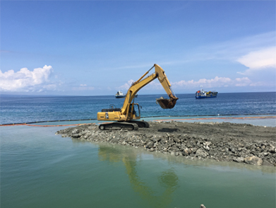 菲律賓海上取排（pái）水管線項目（2017-2018年--江蘇電建）