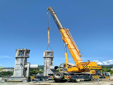 菲律賓海上取排水管線項目（2017-2018年--江蘇電建）