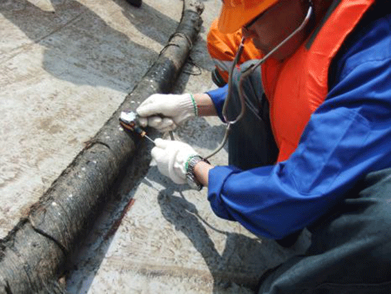 美國（guó）洛克石油趙東油（yóu）田海纜（lǎn）修複項目（2012年）