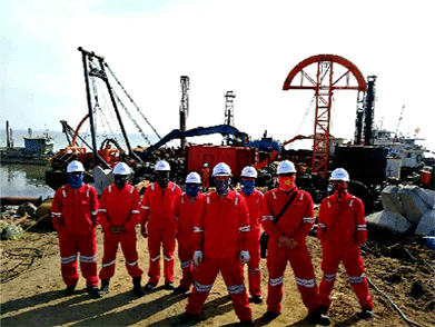 葫蘆島海底光纜（lǎn）鋪設項目（2017年--天津宏利（lì）海洋工程有限公（gōng）司）