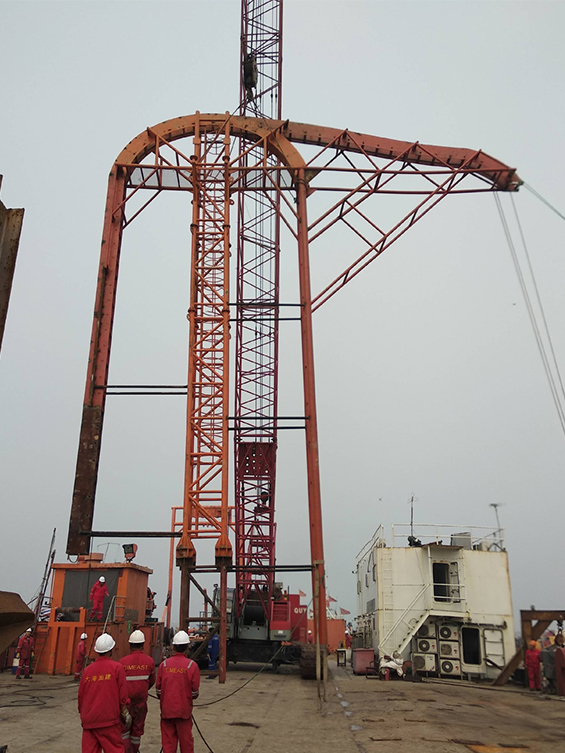 唐山樂亭菩提島海上風電場300兆瓦工程35KV海底光電（diàn）複合電纜（lǎn）敷埋設項目（2019年--亨通海洋）