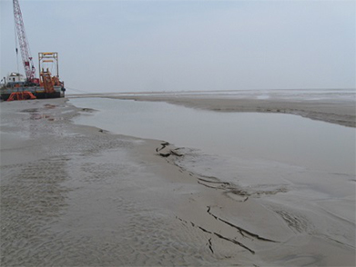 月東油田海底管線安裝項目（2011-2012年--天時集團）