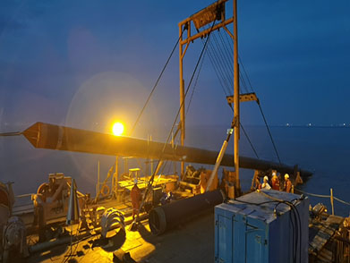 河北（běi）曹妃甸化工區排海管線鋪（pù）設項（xiàng）目（2020年--永泰實業）