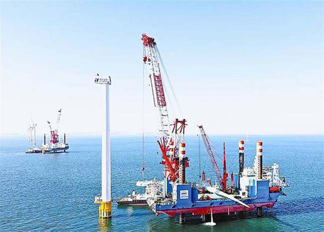 25台（tái）6.2MW 26台7.5MW！目前北方單體最大海上風電（diàn）項目即將開工