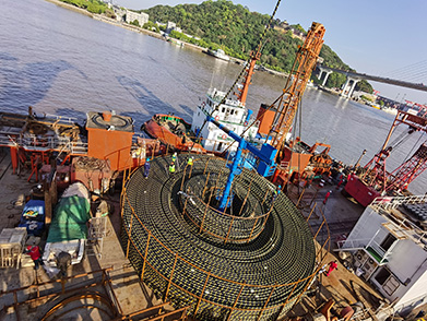 國（guó）華竹根沙H1＃海上風電場項目（mù）35KV海纜（lǎn）敷設施工工程（chéng）（2021年）