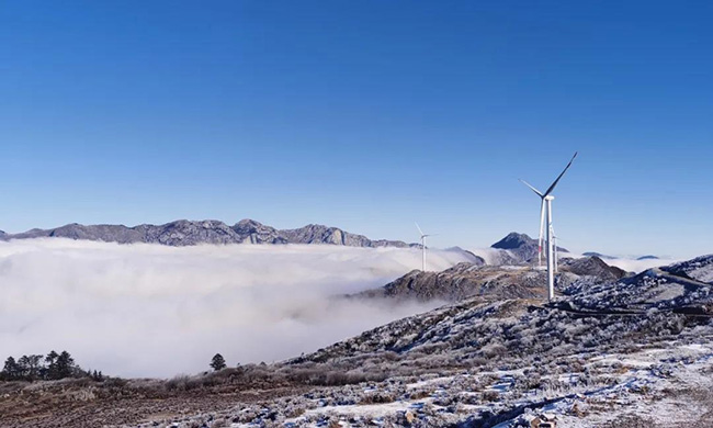 5150米！世界最高（gāo）海拔（bá）風電機（jī）組完成吊裝&nbsp;&nbsp;