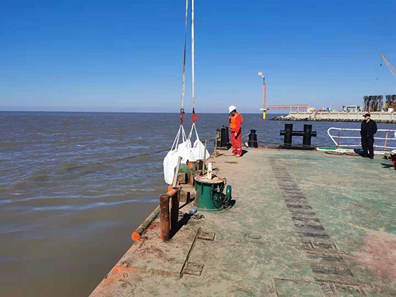 月東（dōng）油田海底管（guǎn）道懸空裸露治理工程開（kāi）工！