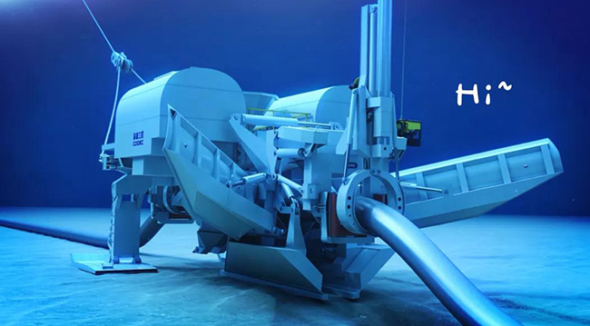 我國首次（cì）深水犁式挖溝機海試成功