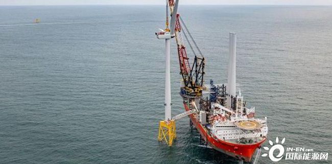 歐洲首台10MW已就位，配（pèi）全球最大水深導管（guǎn）架！