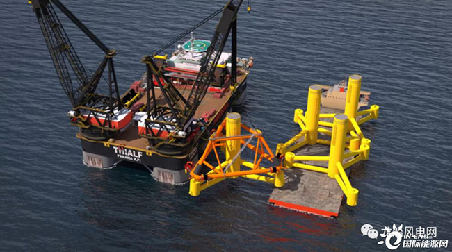 浮式風（fēng）電（diàn）安裝新玩法！