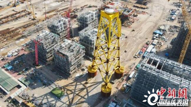 全球最深吸力（lì）筒式海（hǎi）上風電項目34套導管架（jià）交付