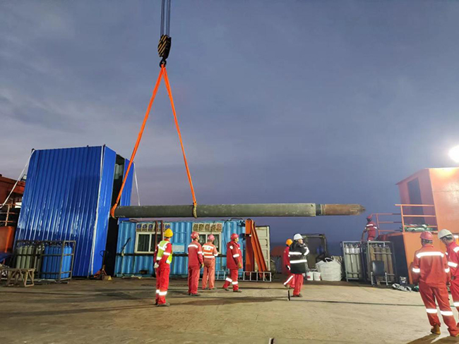 冀東南堡1-29儲氣庫先導試驗地麵工（gōng）程注采集輸管道（dào）項目鋪管船施工項目順利成交（jiāo）並正式開（kāi）工！