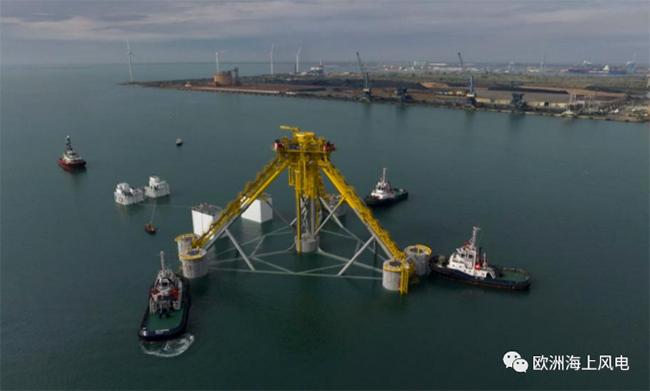 全球首台張力腿浮式風（fēng）機安裝完成！