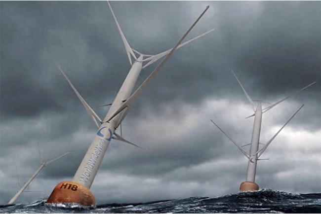 單機功（gōng）率40MW，發電效率翻倍，海上風電革命性創新