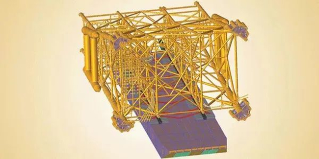 海洋工程中，導（dǎo）管架的（de）數字孿生實施方案