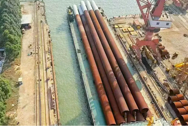 廣西欽州基地迎來首個海上風電項目