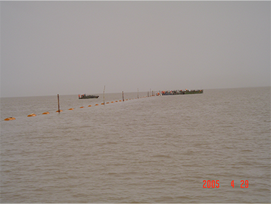 遼河油田海南8海底管線鋪（pù）設項目（2005年--中石油）