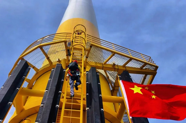 我國首個中外合資海上風電項目發電量突破60億（yì）度