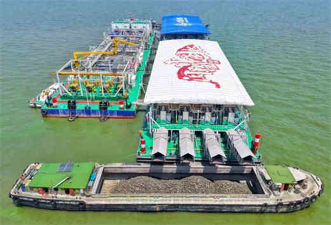 世界（jiè）首創！振華重工（gōng）建造的“太湖之光（guāng）”正式投用