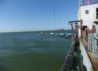 中信能源天時集（jí）團月東油田海底（dǐ）管線鋪設項目（2011~2012年--天時集團）