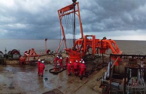 祝賀月東（dōng）油田海底電纜裸露治理項（xiàng）目中標並順利開工