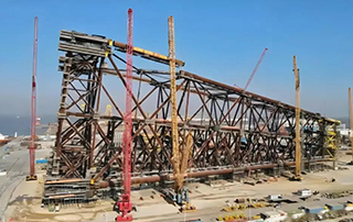 海洋工程中，導管架的（de）數字孿生實施方案