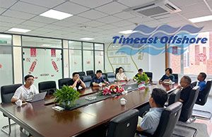 我司與（yǔ）江蘇華西村海洋工程服務有限公司開展交（jiāo）流洽談