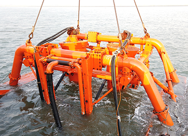 海底管線（xiàn）預、後挖（wā）溝