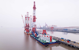 全球最大打樁（zhuāng）船“二航（háng）長青”號順利交付