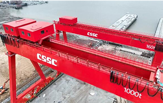 中船科技象山大型海上風電裝備產業園配套碼頭建成