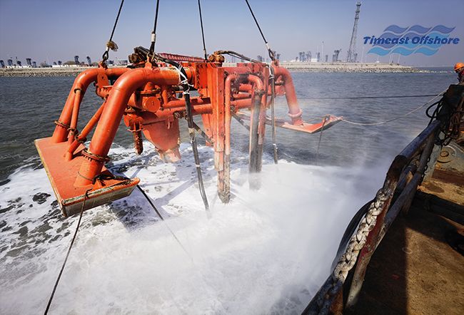 冀東油田NP1-1D及其轄區節能低碳示範區建設工程 海(hǎi)底管線後挖(wā)溝施工項(xiàng)目順利完工 冀東油(yóu)田NP1-1D及其轄區節(jiē)能低碳示範區建設工程 海底管線後挖溝施工項目順利完工