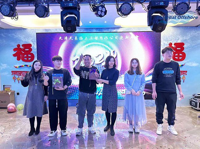 飛躍巔峰（fēng） 縱橫四海（hǎi）丨星空无限传媒官网海工2024年迎新年（nián）會（huì）圓滿落幕