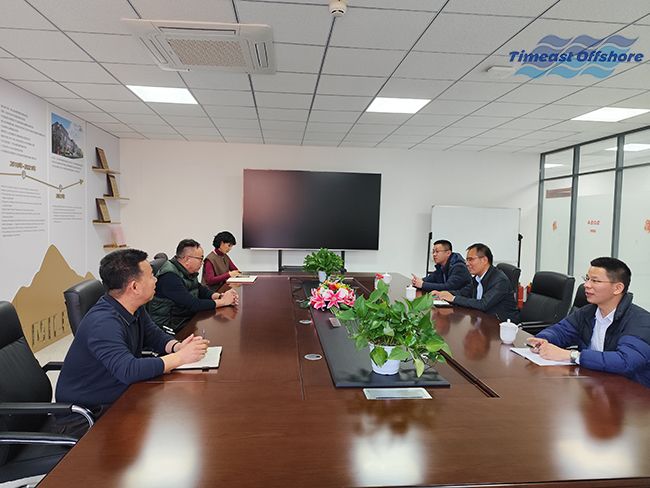 我司（sī）與中國石油（yóu）集（jí）團海洋工（gōng）程有限公司工（gōng）程設計院開展交流洽談