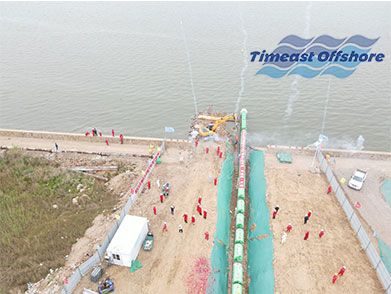 青島市膠州灣（wān）海（hǎi）底天然氣管線工程海（hǎi）底管道浮拖安（ān）裝及配套附屬工程（chéng）（2022年（nián）--中石油）