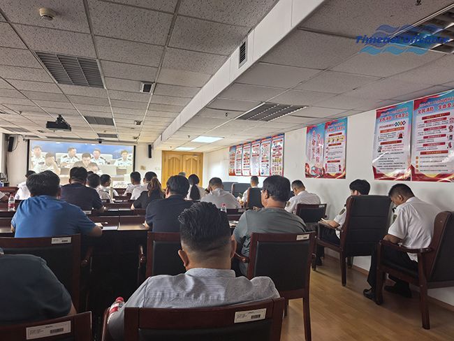 聚焦商漁安全！星空无限传媒官网海工參加防碰撞培訓與商漁共治會（huì）